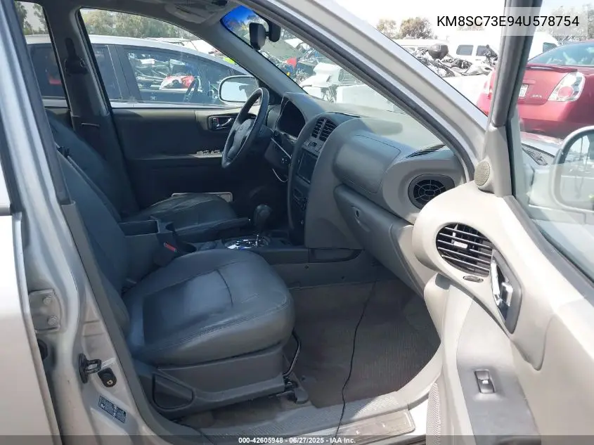 2004 Hyundai Santa Fe Gls/Lx VIN: KM8SC73E94U578754 Lot: 42605948