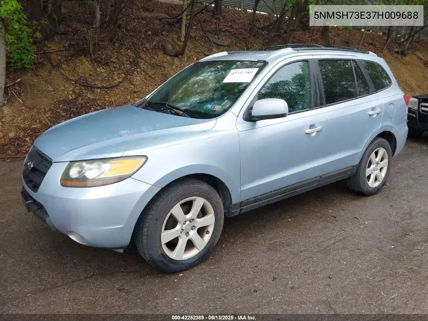 2007 Hyundai Santa Fe Limited/Se VIN: 5NMSH73E37H009688 Lot: 42252389