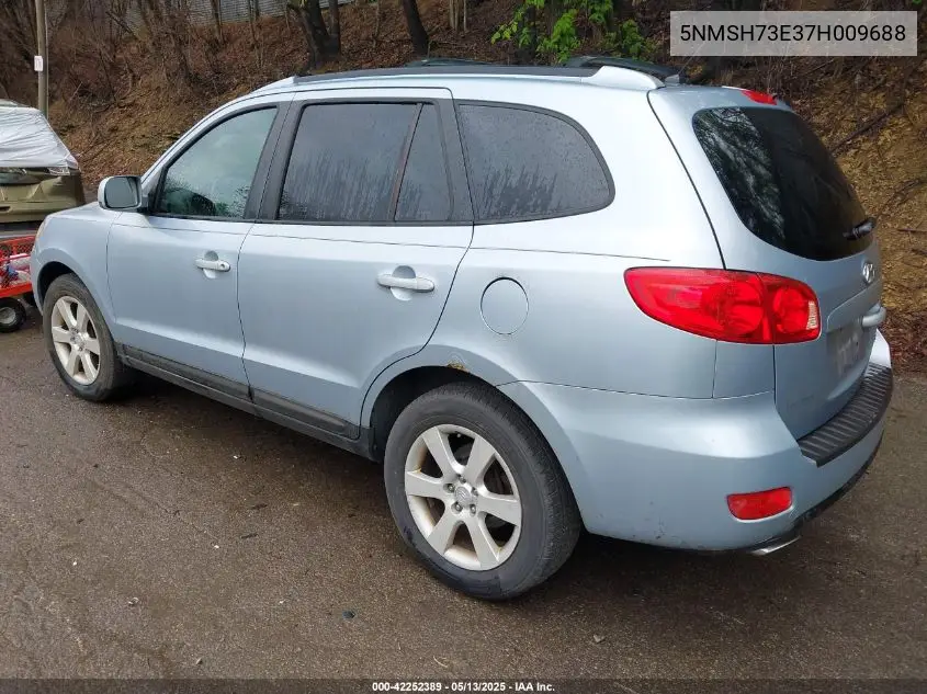 2007 Hyundai Santa Fe Limited/Se VIN: 5NMSH73E37H009688 Lot: 42252389
