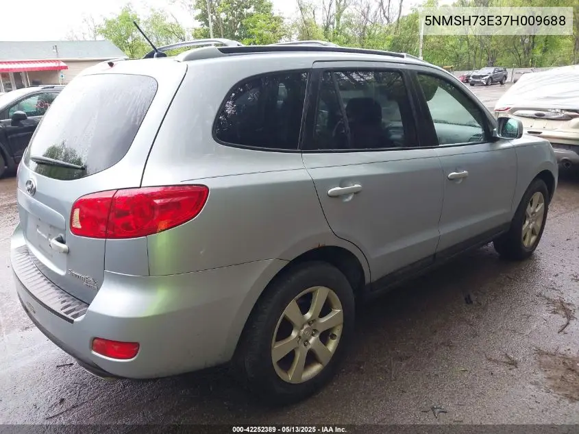 2007 Hyundai Santa Fe Limited/Se VIN: 5NMSH73E37H009688 Lot: 42252389