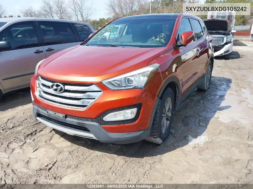 2013 Hyundai Santa Fe Sport VIN: 5XYZUDLBXDG105242 Lot: 12283891