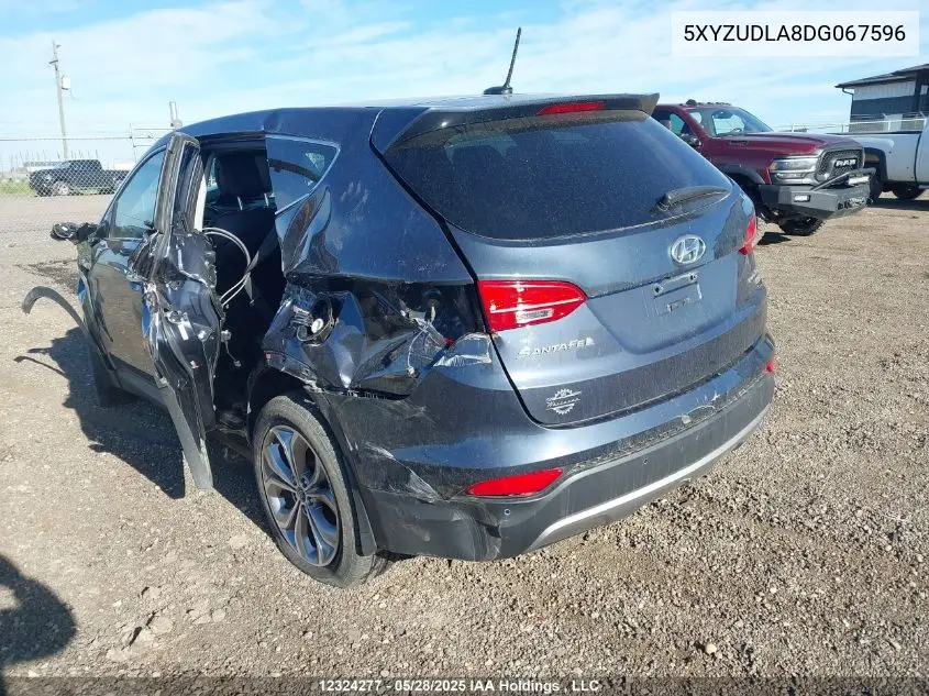 2013 Hyundai Santa Fe Sport 2.0T Se VIN: 5XYZUDLA8DG067596 Lot: 12324277