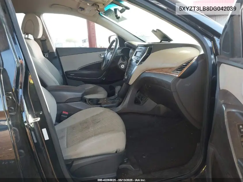 2013 Hyundai Santa Fe Sport VIN: 5XYZT3LB8DG042039 Lot: 42265825