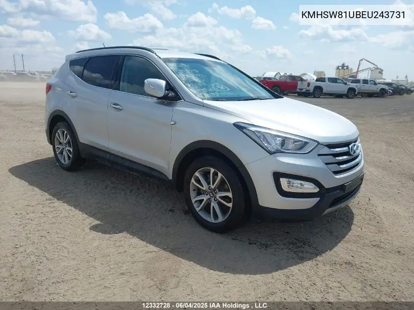 kmhsw81ubeu243731 KMHSW81UBEU243731 2014 Hyundai Santa Fe