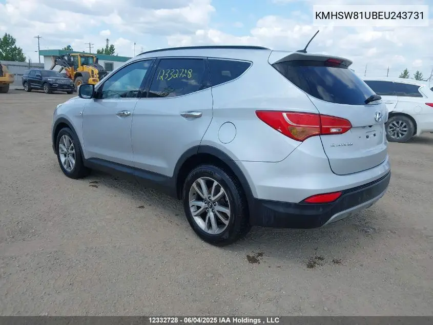 kmhsw81ubeu243731 KMHSW81UBEU243731 2014 Hyundai Santa Fe