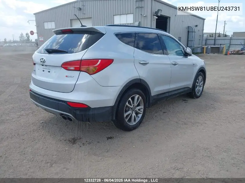 kmhsw81ubeu243731 KMHSW81UBEU243731 2014 Hyundai Santa Fe