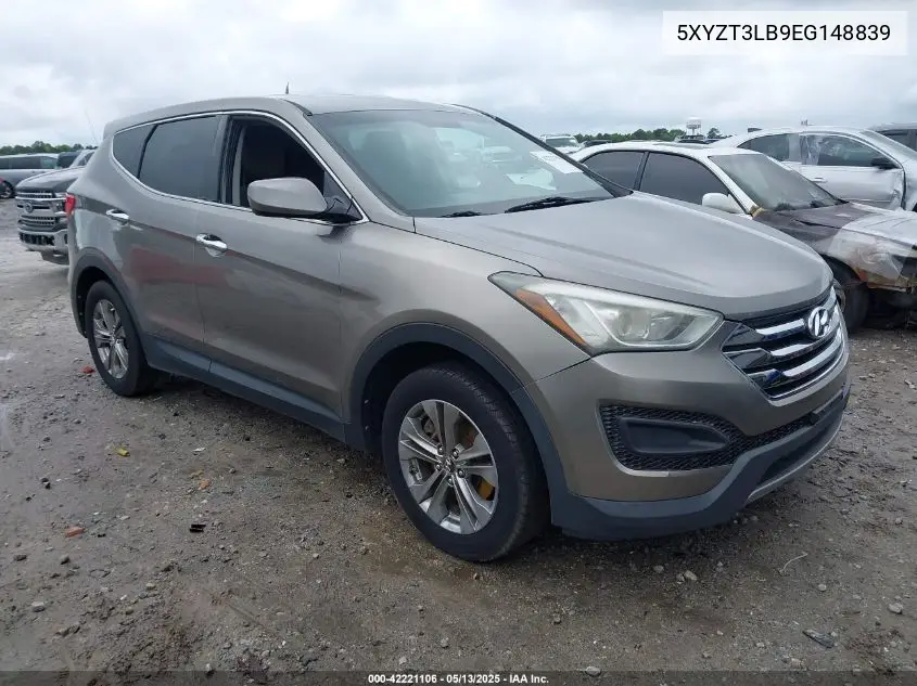 2014 Hyundai Santa Fe Sport 2.4L VIN: 5XYZT3LB9EG148839 Lot: 42221106