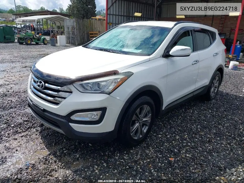2014 Hyundai Santa Fe Sport 2.4L VIN: 5XYZU3LB9EG224718 Lot: 42226518