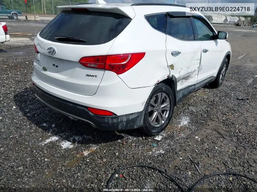 2014 Hyundai Santa Fe Sport 2.4L VIN: 5XYZU3LB9EG224718 Lot: 42226518