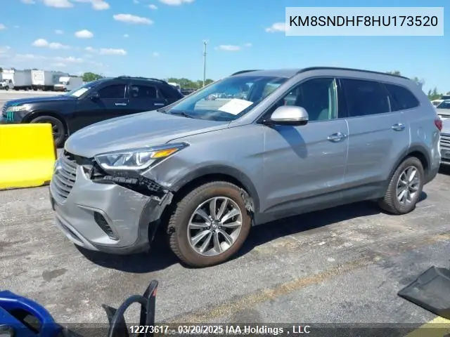 2017 Hyundai Santa Fe Se/Limited VIN: KM8SNDHF8HU173520 Lot: 12273617