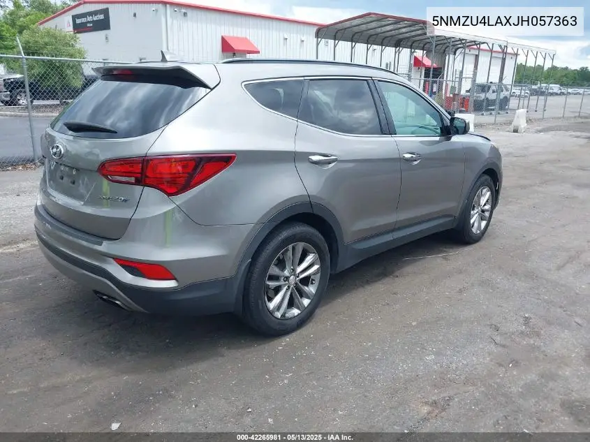 2018 Hyundai Santa Fe Sport 2.0T VIN: 5NMZU4LAXJH057363 Lot: 42265981