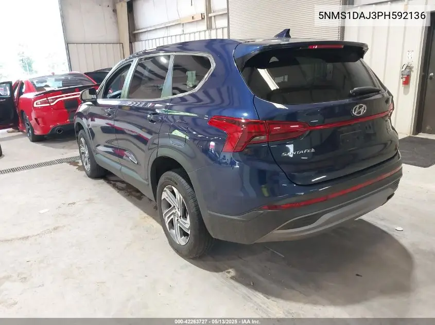 2023 Hyundai Santa Fe Se VIN: 5NMS1DAJ3PH592136 Lot: 42263727