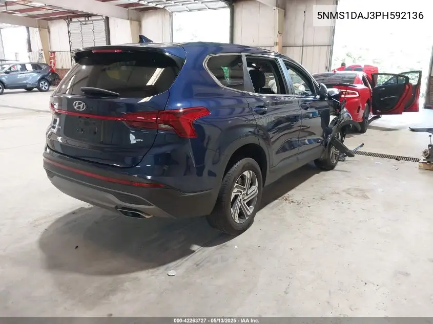 2023 Hyundai Santa Fe Se VIN: 5NMS1DAJ3PH592136 Lot: 42263727