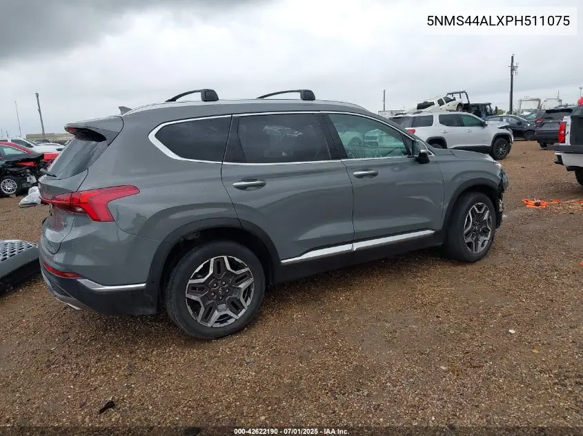 2023 Hyundai Santa Fe Limited VIN: 5NMS44ALXPH511075 Lot: 42622190