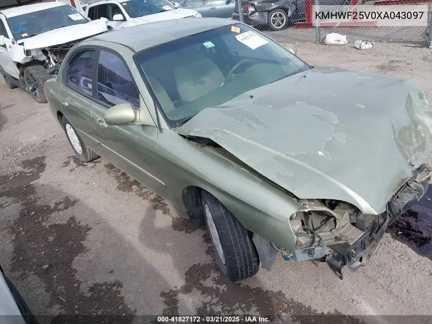 1999 Hyundai Sonata Gl VIN: KMHWF25V0XA043097 Lot: 41827172