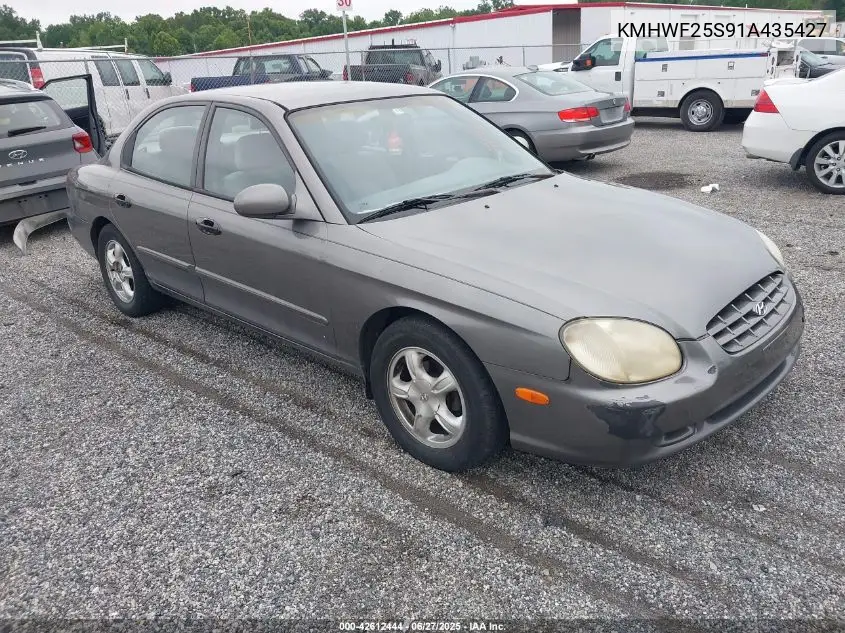 2001 Hyundai Sonata VIN: KMHWF25S91A435427 Lot: 42612444