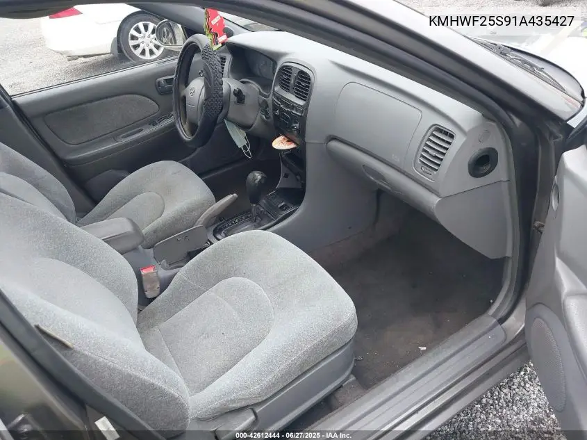 2001 Hyundai Sonata VIN: KMHWF25S91A435427 Lot: 42612444