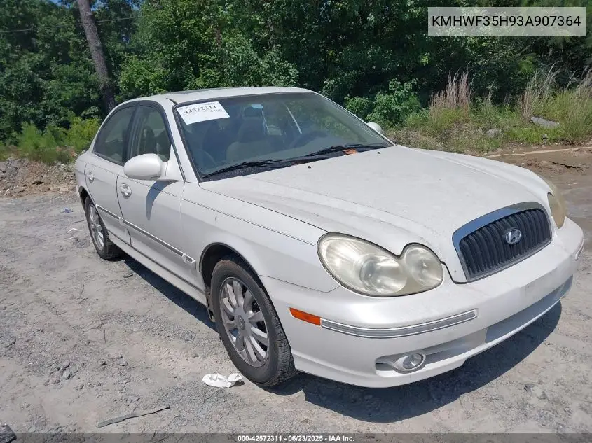 2003 Hyundai Sonata Gls/Lx VIN: KMHWF35H93A907364 Lot: 42572311