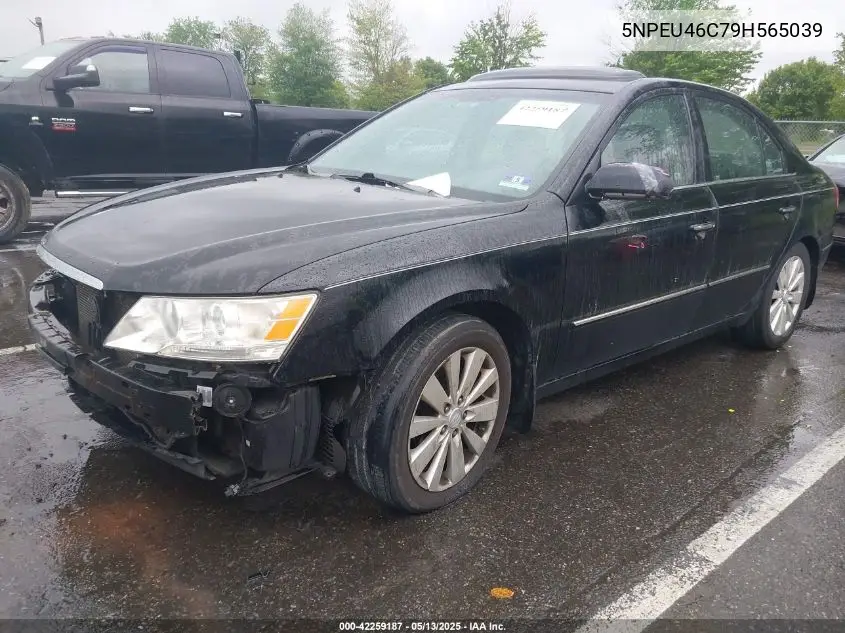 2009 Hyundai Sonata Limited VIN: 5NPEU46C79H565039 Lot: 42259187