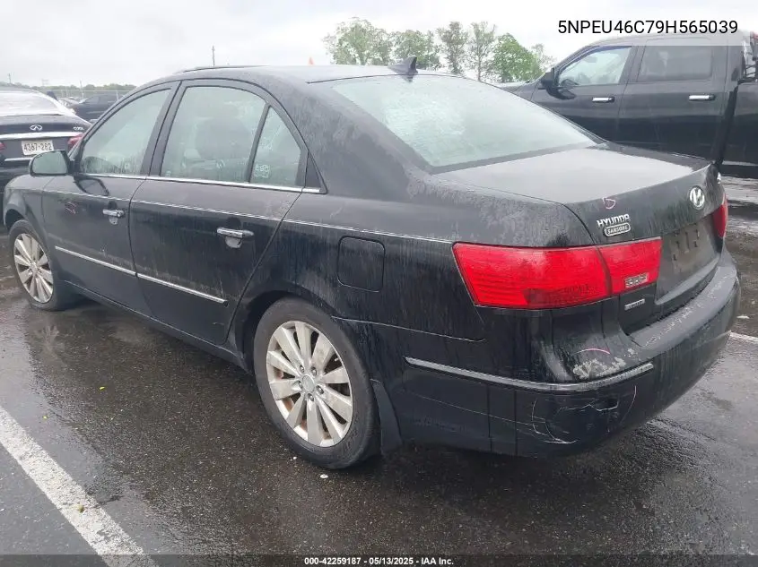 2009 Hyundai Sonata Limited VIN: 5NPEU46C79H565039 Lot: 42259187