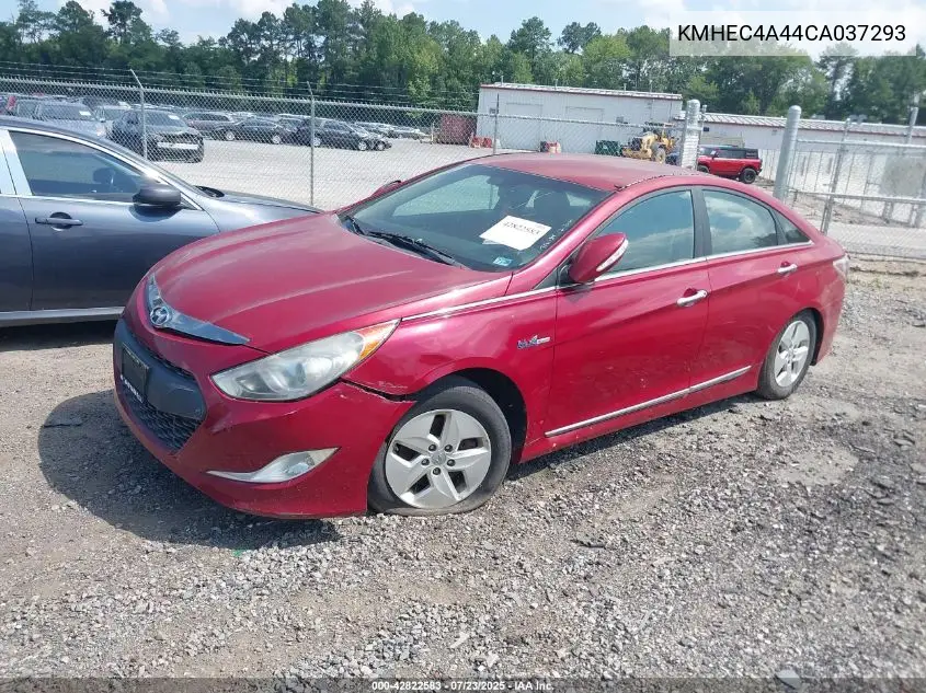 2012 Hyundai Sonata Hybrid VIN: KMHEC4A44CA037293 Lot: 42822583