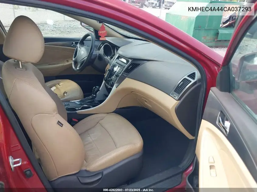 2012 Hyundai Sonata Hybrid VIN: KMHEC4A44CA037293 Lot: 42822583