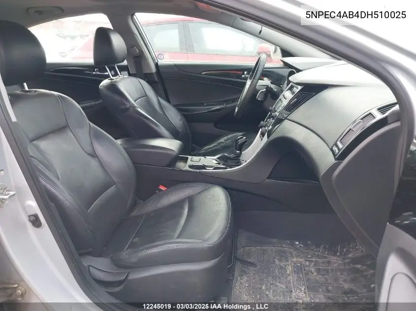 2013 Hyundai Sonata VIN: 5NPEC4AB4DH510025 Lot: 12245019
