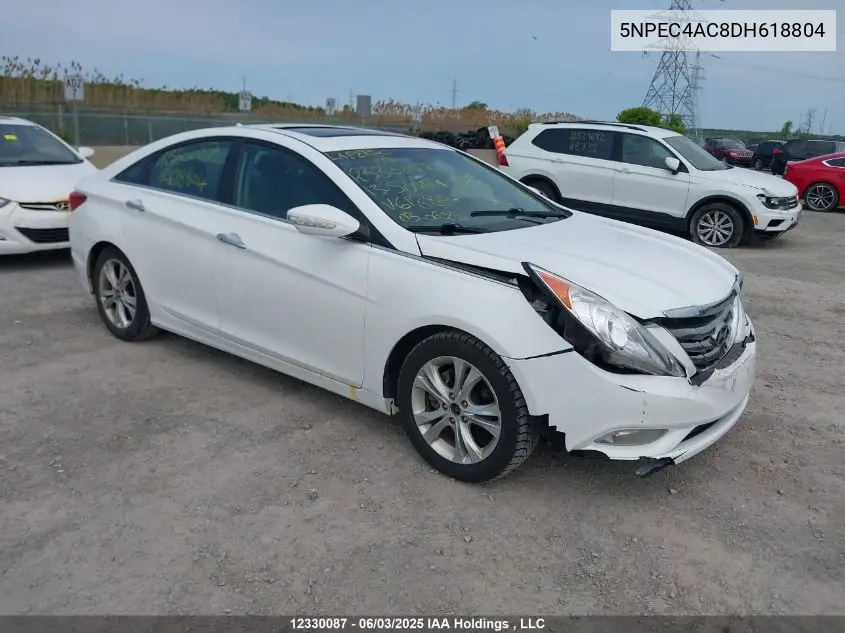 2013 Hyundai Sonata Se/Limited VIN: 5NPEC4AC8DH618804 Lot: 12330087