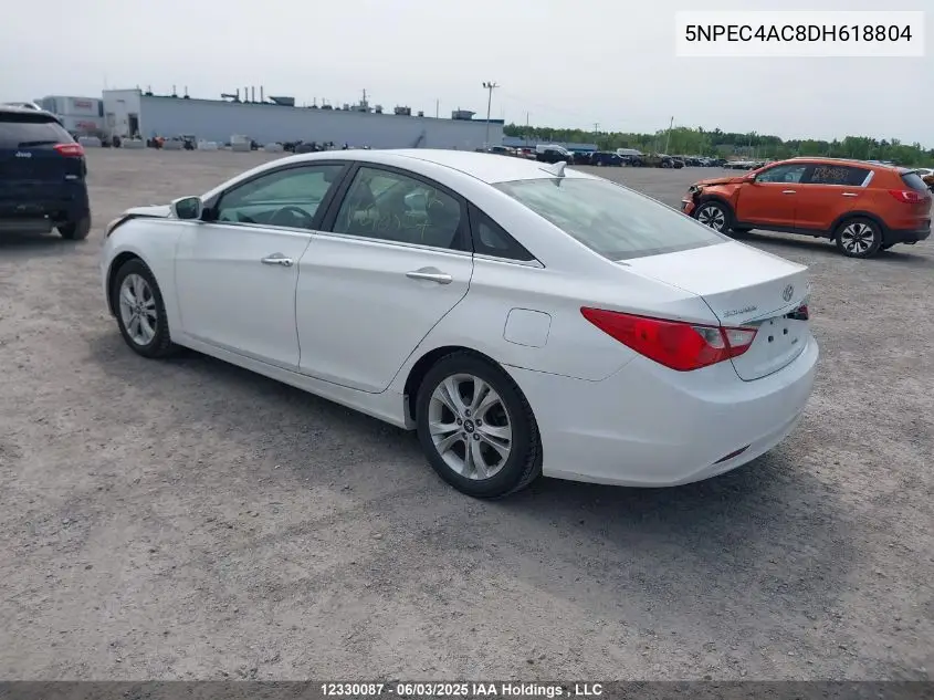 2013 Hyundai Sonata Se/Limited VIN: 5NPEC4AC8DH618804 Lot: 12330087
