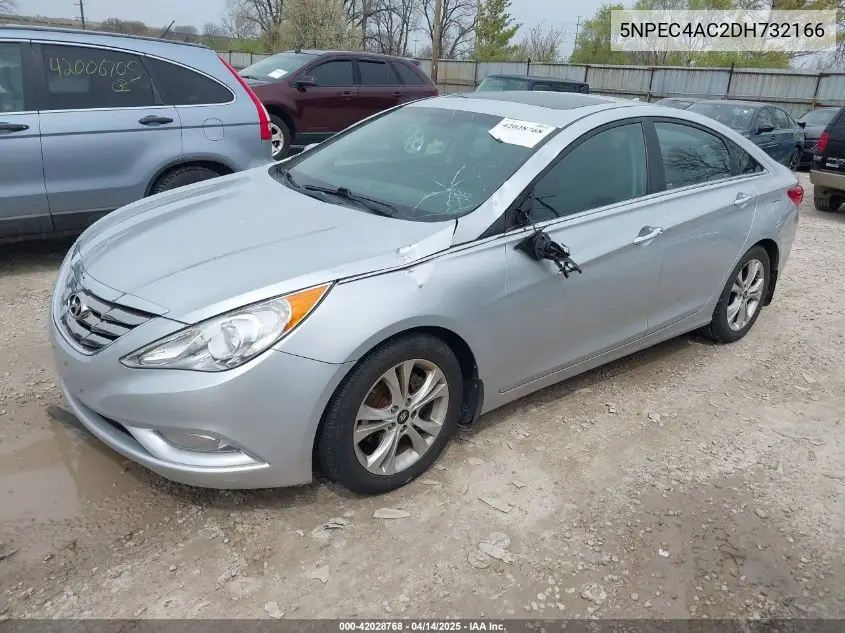 2013 Hyundai Sonata Limited VIN: 5NPEC4AC2DH732166 Lot: 42028768