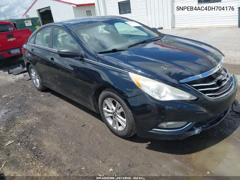 2013 Hyundai Sonata Gls VIN: 5NPEB4AC4DH704176 Lot: 42247468