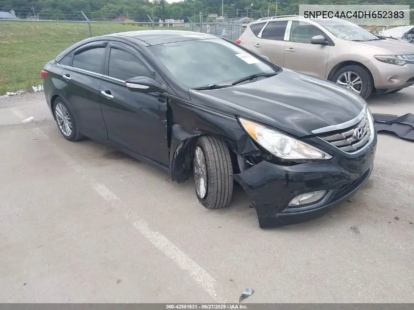 2013 Hyundai Sonata Limited VIN: 5NPEC4AC4DH652383 Lot: 42581631