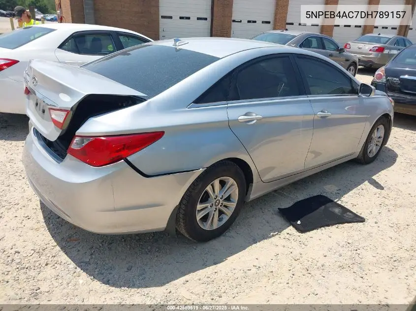2013 Hyundai Sonata Gls VIN: 5NPEB4AC7DH789157 Lot: 42589519