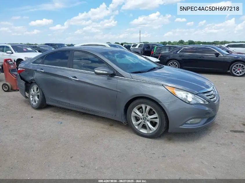 2013 Hyundai Sonata Limited VIN: 5NPEC4AC5DH697218 Lot: 42619036