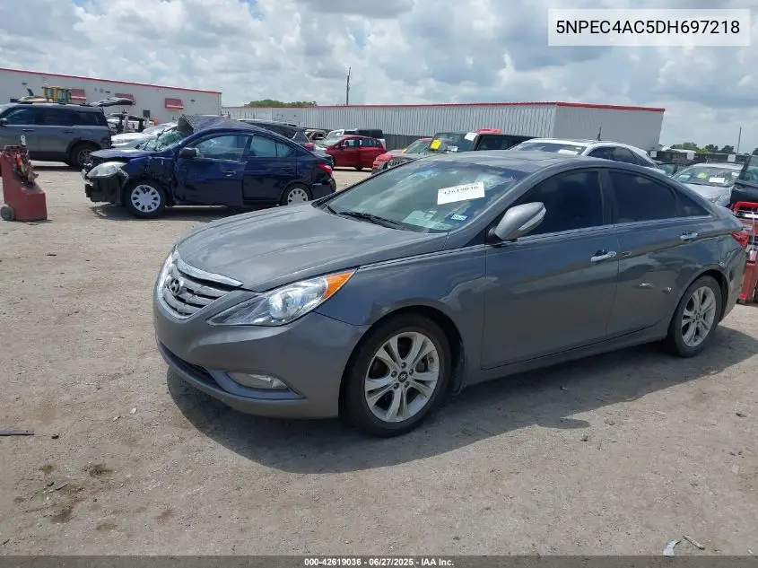2013 Hyundai Sonata Limited VIN: 5NPEC4AC5DH697218 Lot: 42619036