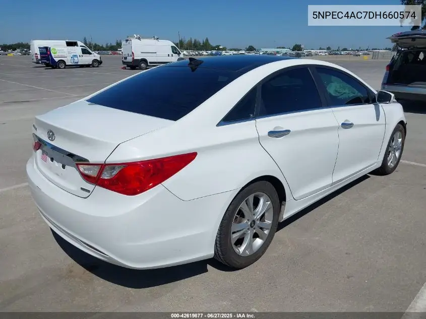 2013 Hyundai Sonata Limited VIN: 5NPEC4AC7DH660574 Lot: 42619877