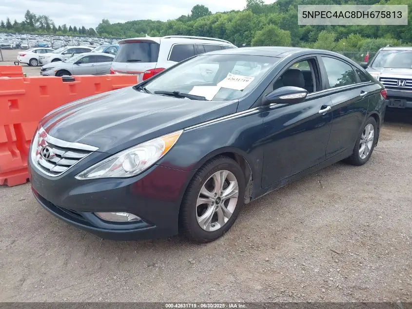 2013 Hyundai Sonata Limited VIN: 5NPEC4AC8DH675813 Lot: 42631719