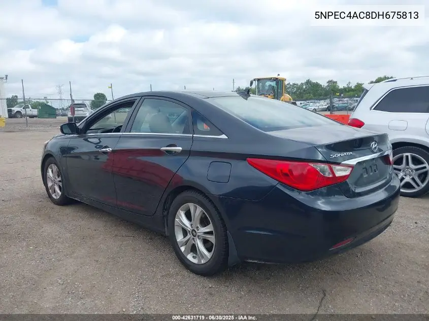 2013 Hyundai Sonata Limited VIN: 5NPEC4AC8DH675813 Lot: 42631719