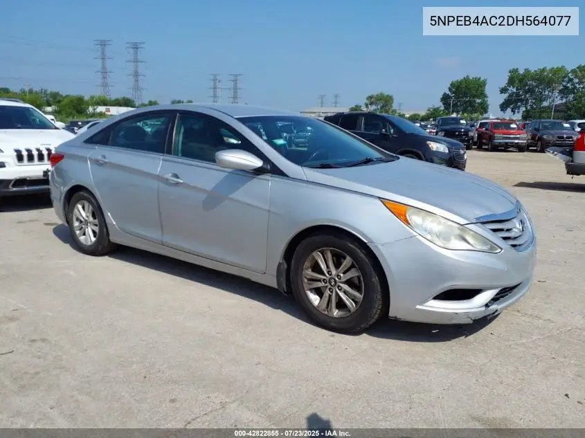 2013 Hyundai Sonata Gls VIN: 5NPEB4AC2DH564077 Lot: 42822855