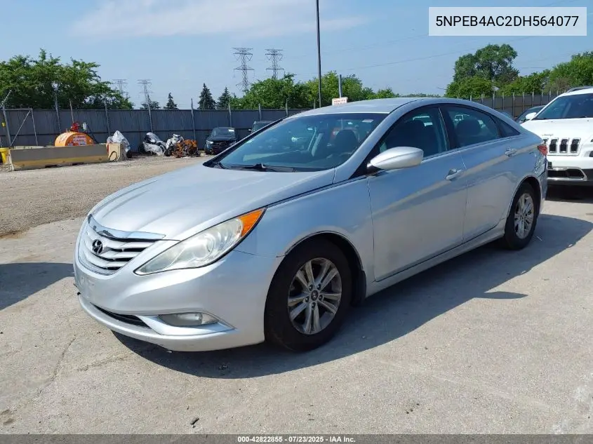 2013 Hyundai Sonata Gls VIN: 5NPEB4AC2DH564077 Lot: 42822855