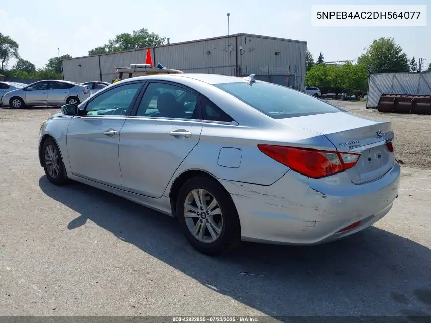 2013 Hyundai Sonata Gls VIN: 5NPEB4AC2DH564077 Lot: 42822855