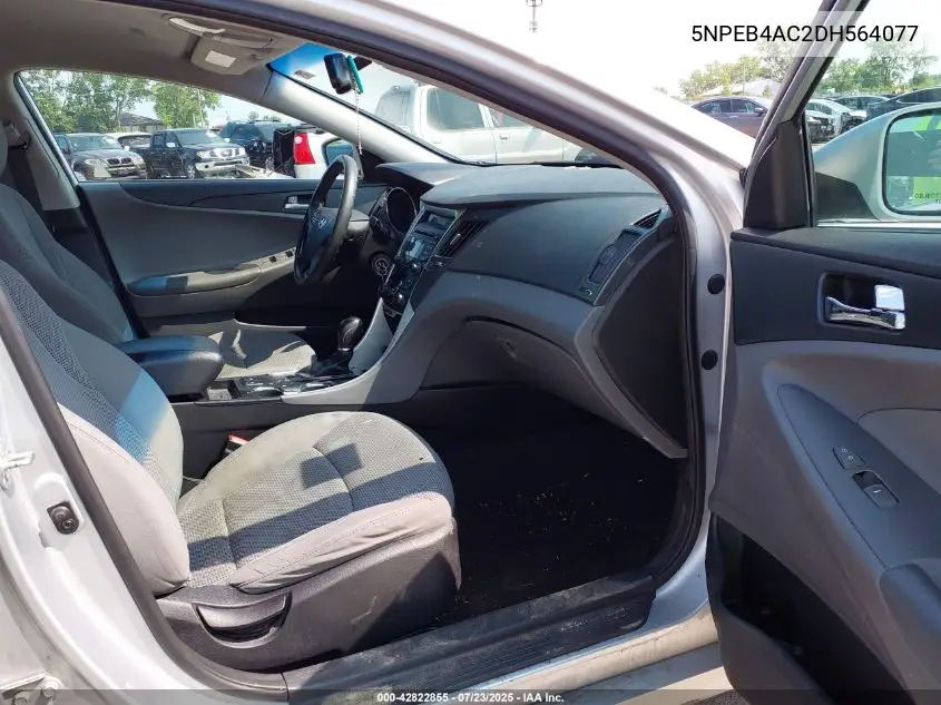 2013 Hyundai Sonata Gls VIN: 5NPEB4AC2DH564077 Lot: 42822855