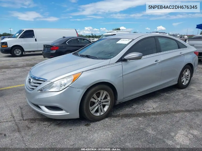 2013 Hyundai Sonata Gls VIN: 5NPEB4AC2DH676345 Lot: 42823634