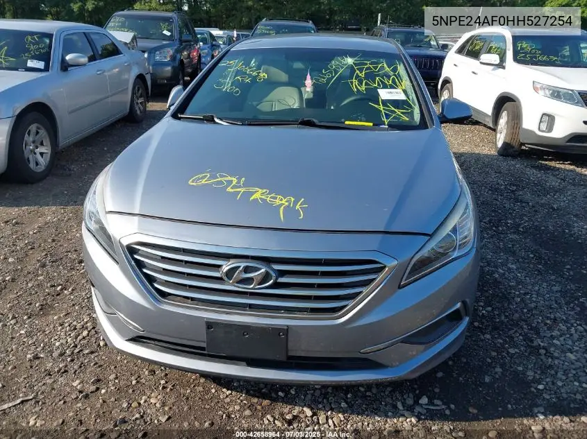 2017 Hyundai Sonata VIN: 5NPE24AF0HH527254 Lot: 42658964