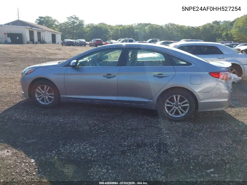 2017 Hyundai Sonata VIN: 5NPE24AF0HH527254 Lot: 42658964