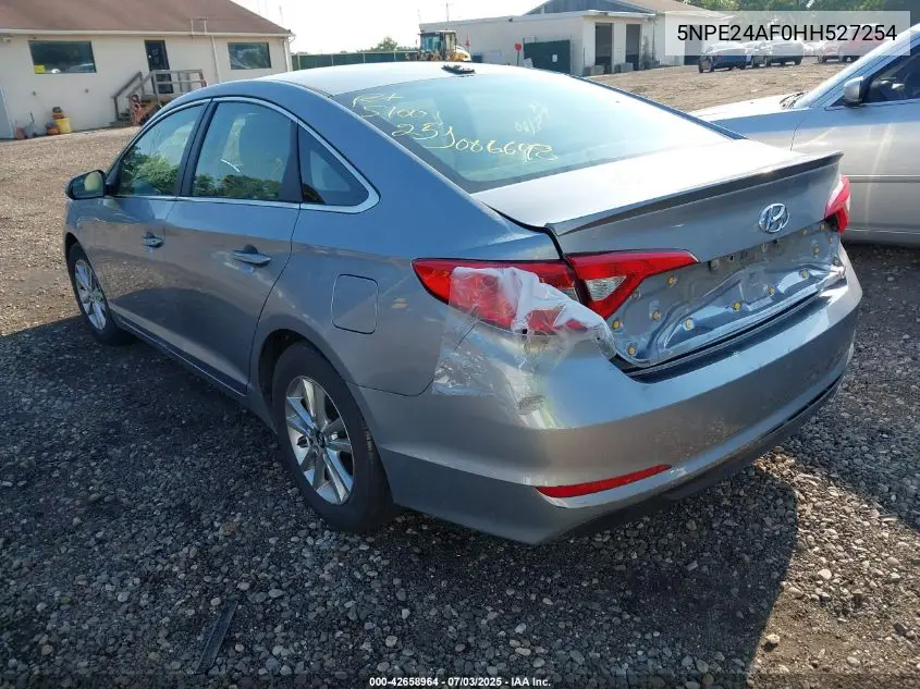 2017 Hyundai Sonata VIN: 5NPE24AF0HH527254 Lot: 42658964