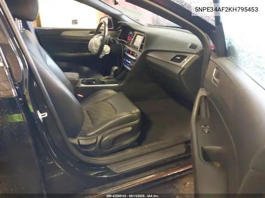 2019 Hyundai Sonata Sport VIN: 5NPE34AF2KH795453 Lot: 42260143