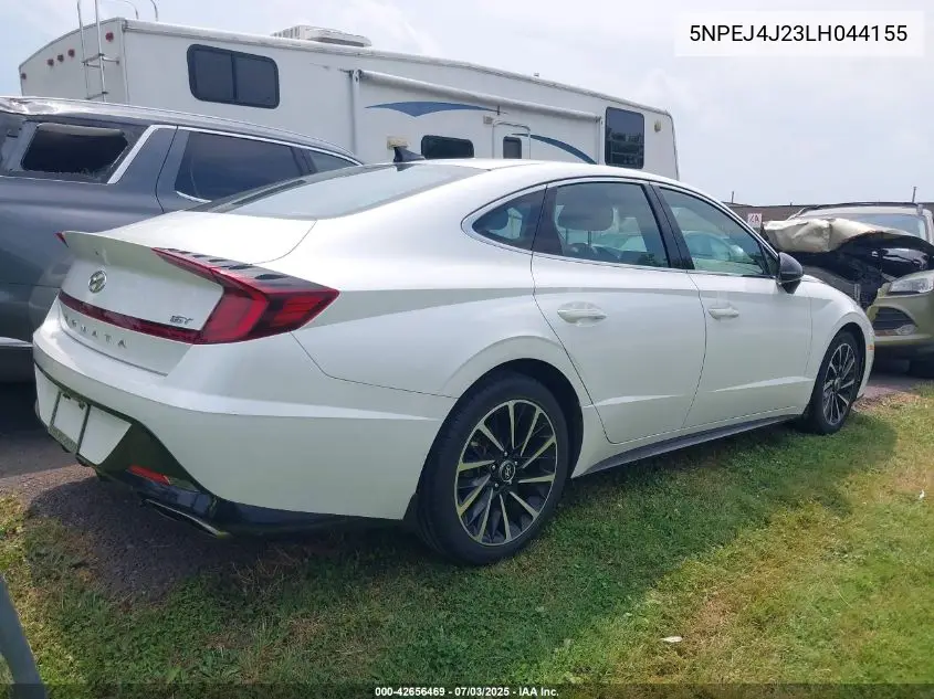 2020 Hyundai Sonata Sel Plus VIN: 5NPEJ4J23LH044155 Lot: 42656469