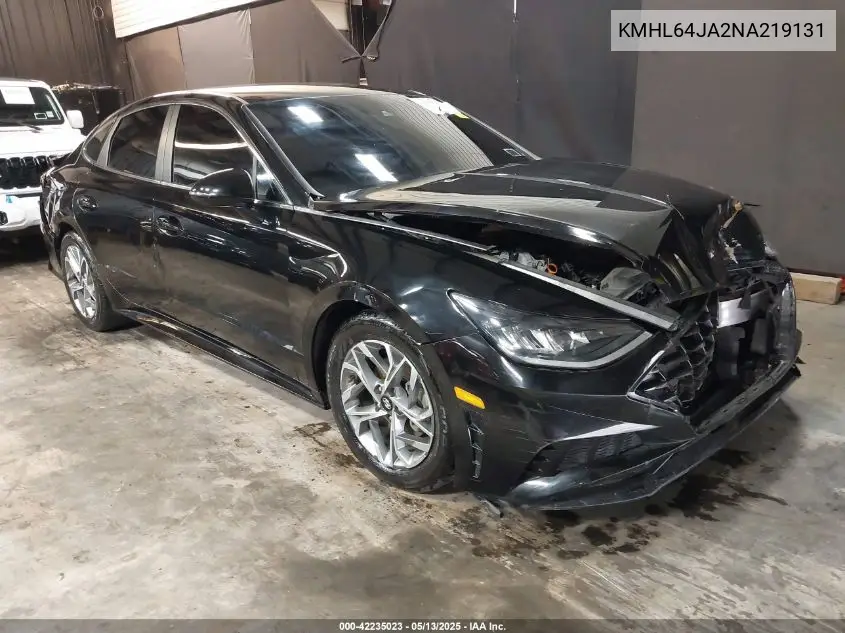 2022 Hyundai Sonata Sel VIN: KMHL64JA2NA219131 Lot: 42235023