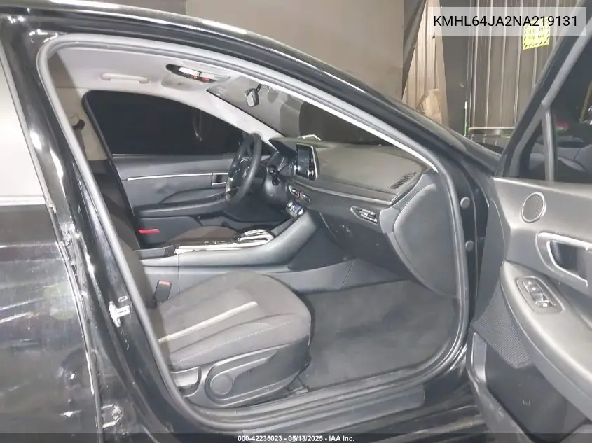 2022 Hyundai Sonata Sel VIN: KMHL64JA2NA219131 Lot: 42235023
